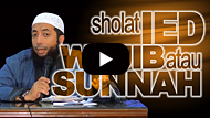 Hukum Sholat Ied: Sunnah Atau Wajib? - Ustadz DR Khalid Basalamah MA