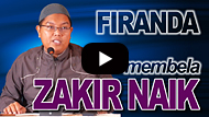 Firanda membela DR Zakir Naik yang dikatakan Sesat - Ustadz Firanda Andirja MA